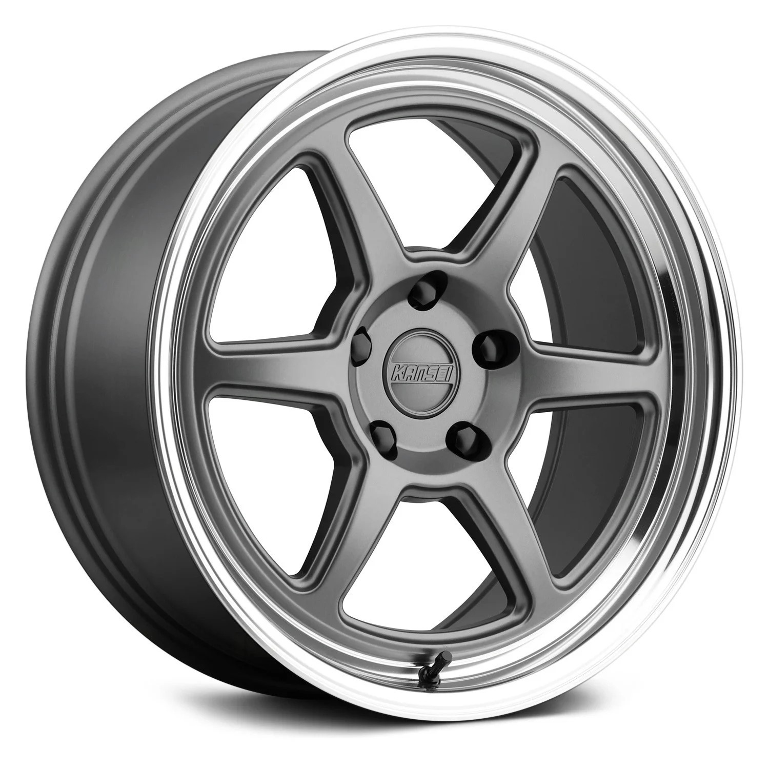 Kansei ROKU Wheel 18x8.5 (35, 5x114.3, 73.1) Gray Single Rim