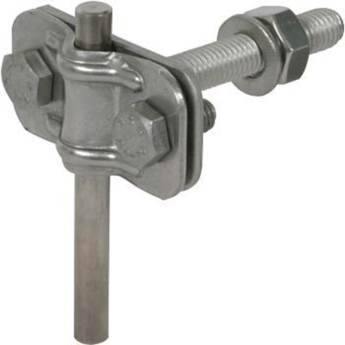 Dehn Terminal Fixed Earthing Point Rd 8-10 Fl 30mm StSt M10 - 478129