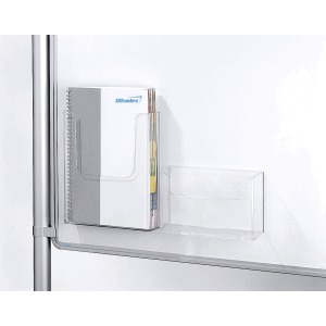 Prospektbox A5 Hoch Zum Anschrauben B165xH191xT37mm Transparent