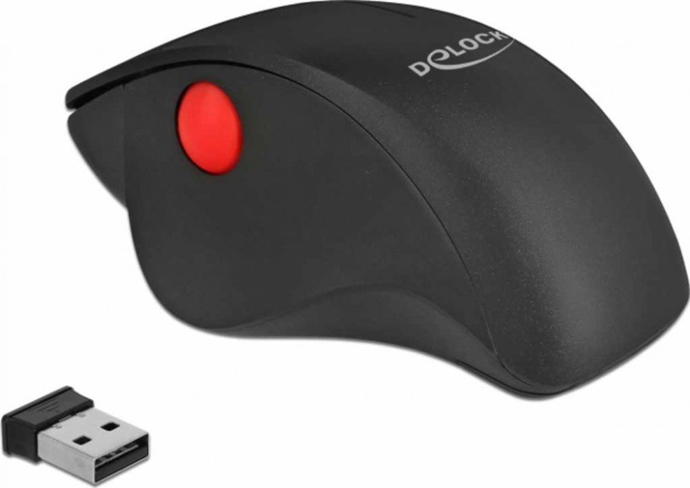 DeLOCK 12598 Maus Rechts Bluetooth+USB Type-a 1600 DPI (12598)