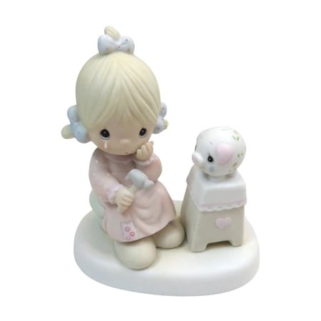 1980 Love Cannot Break a True Friendship Figurine (Friendship) Precious Moments E-4722