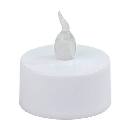 HOZVOMI Flameless LED Tea Light Candles  Battery Operated Realistic Fake Candles  Safe Flickering Lights for Wedding and Home Decoration