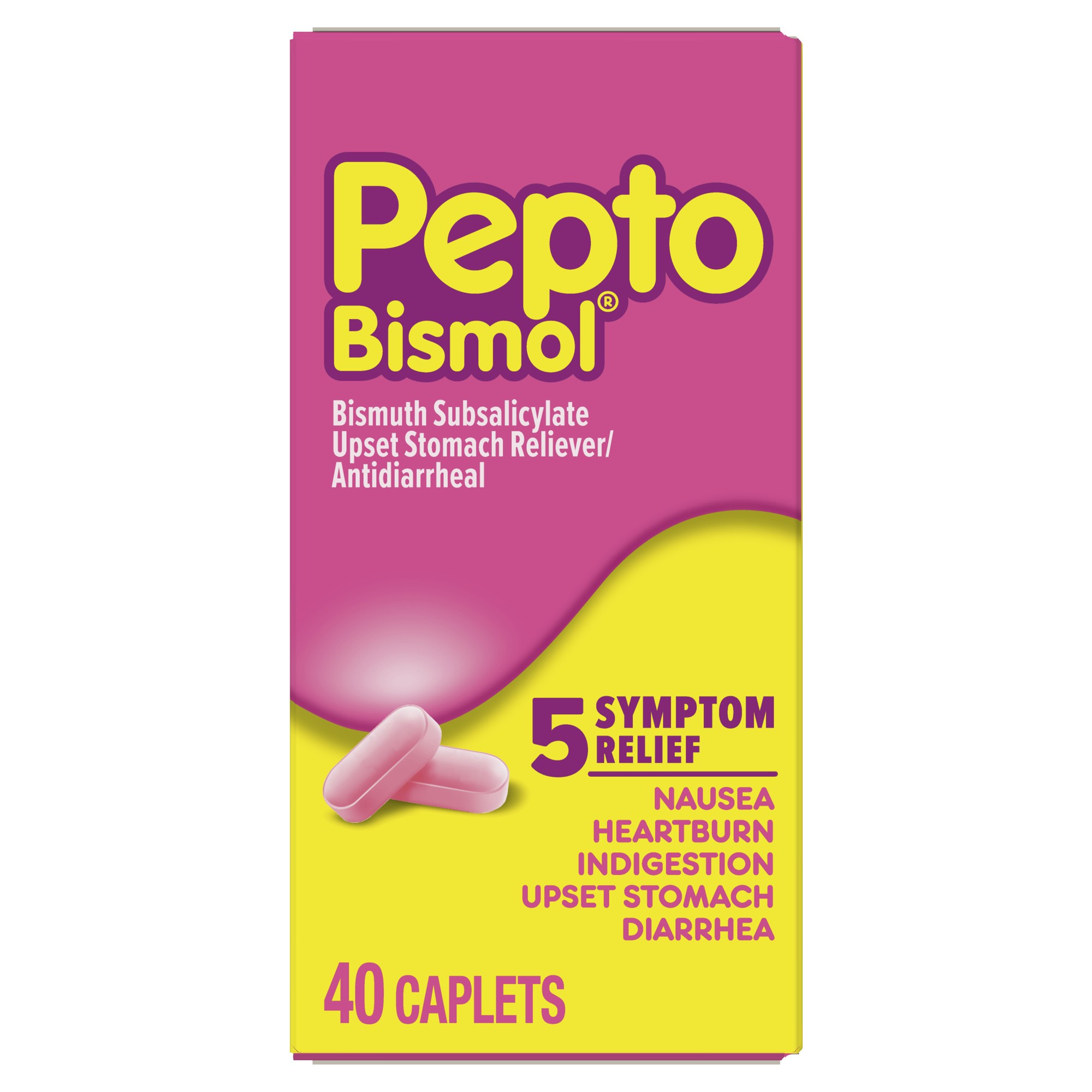 Pepto Bismol - 40 Caplets