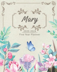 MARY 2020-2024 Five Year Planner: Monthly Planner 5 Years January - December 2020-2024 Monthly View Calendar Views Habit Tracker - Sunday Start BabaNa