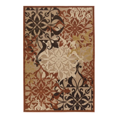 Couristan 5714-0134 Urbane Sand Indoor/Outdoor Rug