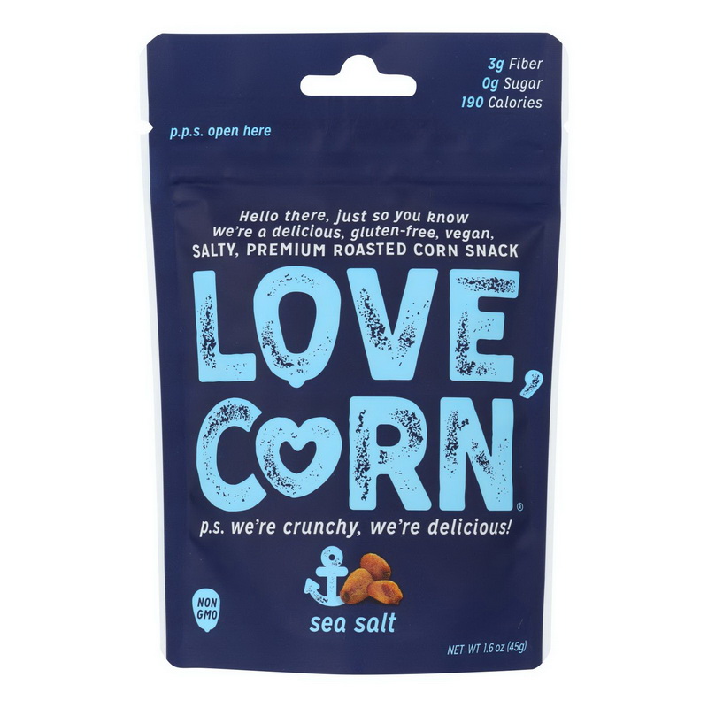 LOVE, CORN Sea Salt Crunchy Corn - 4oz