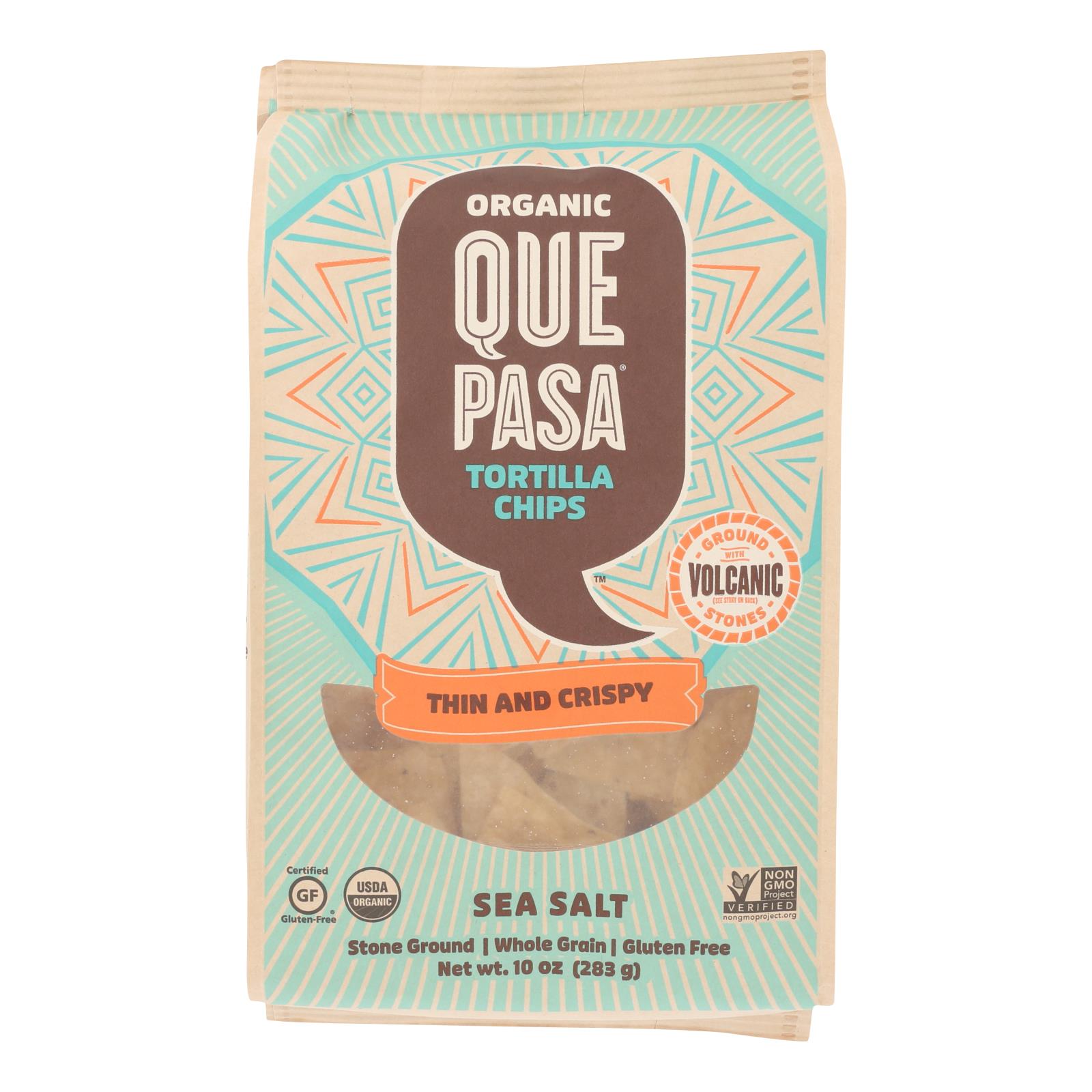 Thin and Crispy Sea Salt Tortilla Chips, 10 Oz