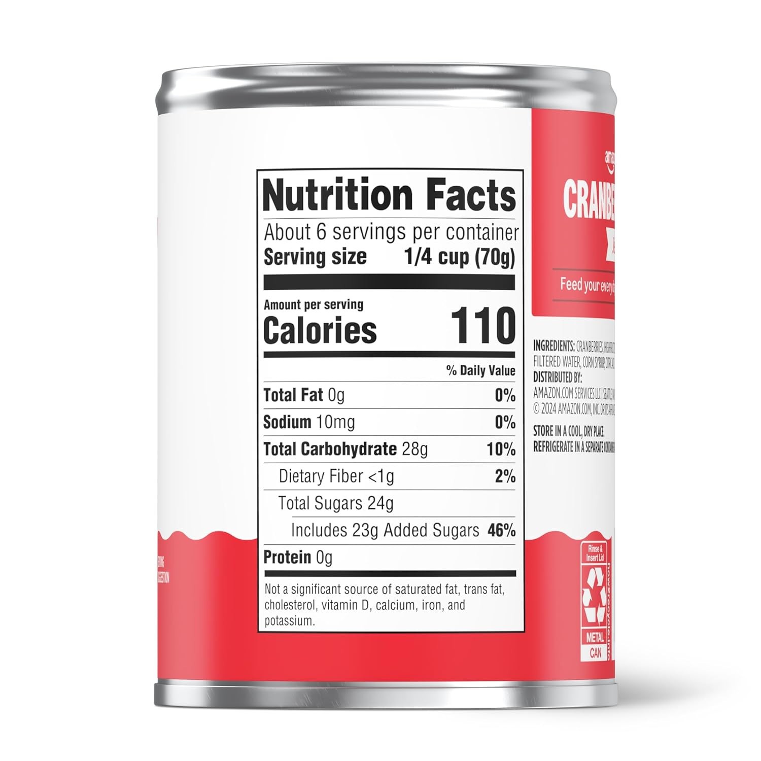 Amazon Grocery, Jellied Cranberry Sauce, 14 Oz thumbnail