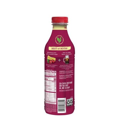 Ocean Spray Brew Cranberry Lemonade Juice - 33.8 Fl Oz Bottle thumbnail