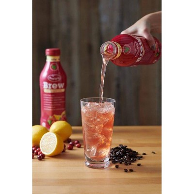 Ocean Spray Brew Cranberry Lemonade Juice - 33.8 Fl Oz Bottle thumbnail