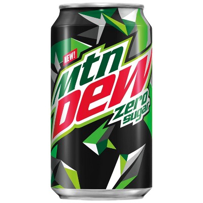 Mountain Dew Zero Sugar Citrus Soda Pop  12 Fl Oz  24 Pack Cans thumbnail