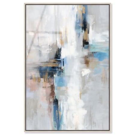 Ocean Spray I Framed High-Gloss Acrylic Glass Wall Art Green Abstract Art by Art Remedy  Silver Frame  10 X 15