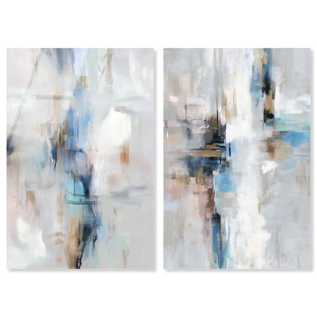 Ocean Spray Series Duo Acrylic Print Living Room Wall Art by Art Remedy  Ready to Hang  10 X 15