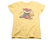 Dubble Bubble Rolling Tongue Womens Short Sleeve Shirt