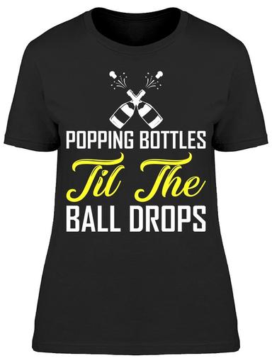 Popping Bottles Tee Women's -Image by Shutterstock