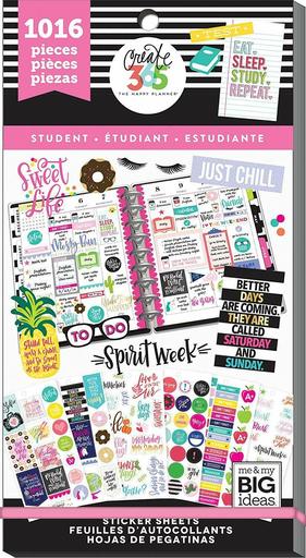 Me Amp; My Big Ideas Ppsv-25-2048 the Happy Planner Value Pack Stickers, None