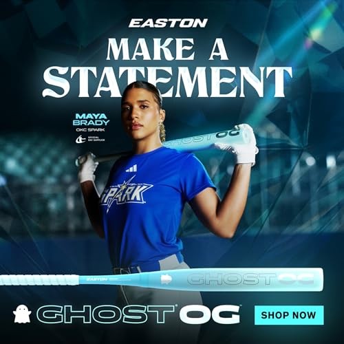 Easton | 2026 | Ghost OG Fastpitch Softball Bat | Approved for All Fields | 2 Pc. Composite | -11 Drop | 30 thumbnail