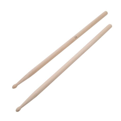 Wood Color 5A Maple Wood Drum Sticks Instruments Charm Gift Anti-slip Oval PS