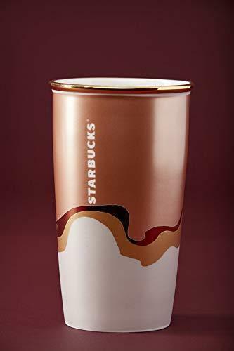 Starbucks 2018 Double Wall Ceramic Sparkle Blend Tumbler, 12 Fl Oz 011093797 NEW
