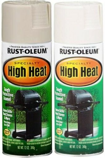 Rust-Oleum High Heat Spray Enamel, PartNo 7751-830, by Rust-Oleum, Single Unit