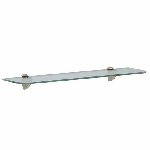 Knape & Vogt Shelf-Made Kt-0134-624Sn Glass Shelf Kit, Satin Nickel