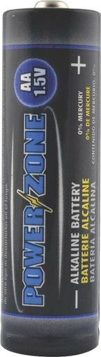Battery Alkaline Card/4 Aa, No LR6-4P-DB, Powerzone, PK20