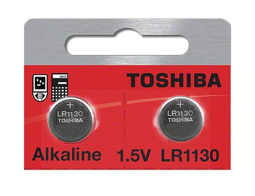 Toshiba LR1130 189 Alkaline 1.5 Volt Battery (2 Batteries)