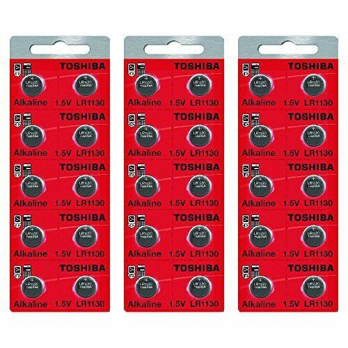 Toshiba 1130 189 Alkaline 1.5 Volt Battery (30 Batteries)