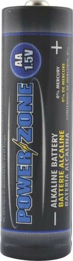 Battery Alkaline Card/24 Aa, No LR6-24P, Powerzone, 3PK