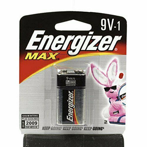 Energizer MAX Alkaline 9 Volt Batteries, 1 Pack