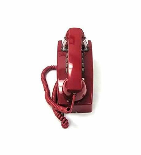Cortelco Traditional 255447-VBA-20MDl ValueLine Red Wall Phone ITT-2554-MD-RD