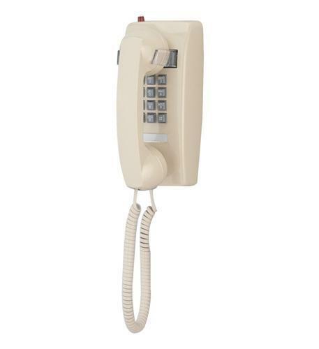 Cortelco 255444-VBA-27MD Wall Telephone W/ Message Waiting ASH ITT-2554-27MD-ASH