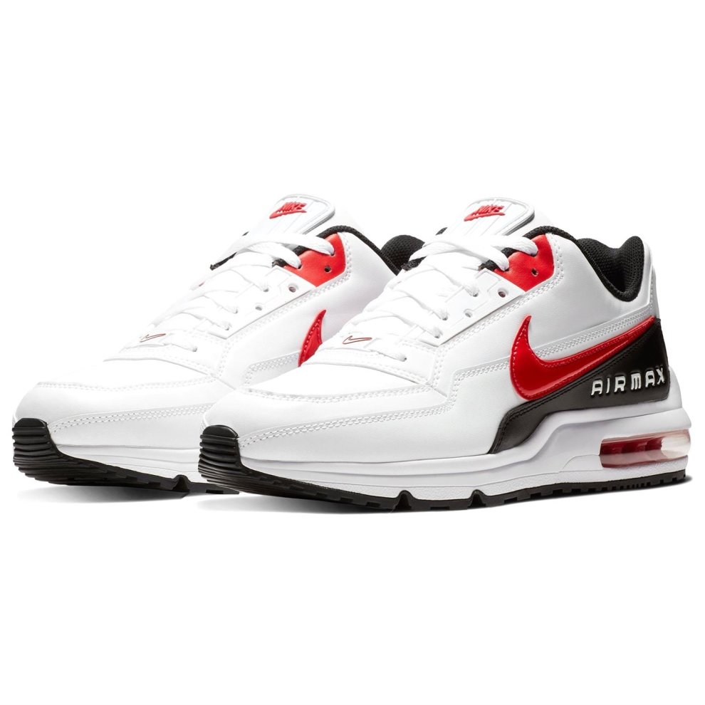(10 UK, White/Red) Nike Air Max LTD 3 Mens Trainers Shoes Casual Footwear Sneakers