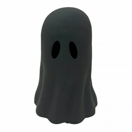 XIBUFE 2026 New Halloween Cute Gost Paper Mache Ghost Tabletop Decoration  White  11In  Halloween Indoor Decor
