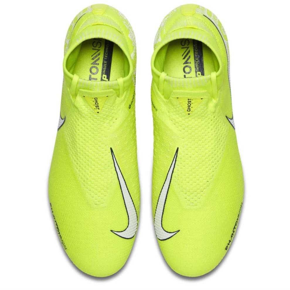 (10, Yellow) Nike Phantom Vision Elite DF SG Football Boots Mens Sports Trainers Footwear thumbnail
