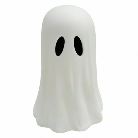 XIBUFE 2026 New Halloween Paper Mache Ghost Tabletop Decoration–Halloween Cute Ghost Figurine Friendly Lightweight Tabletop Decor Indoor Home Decor 