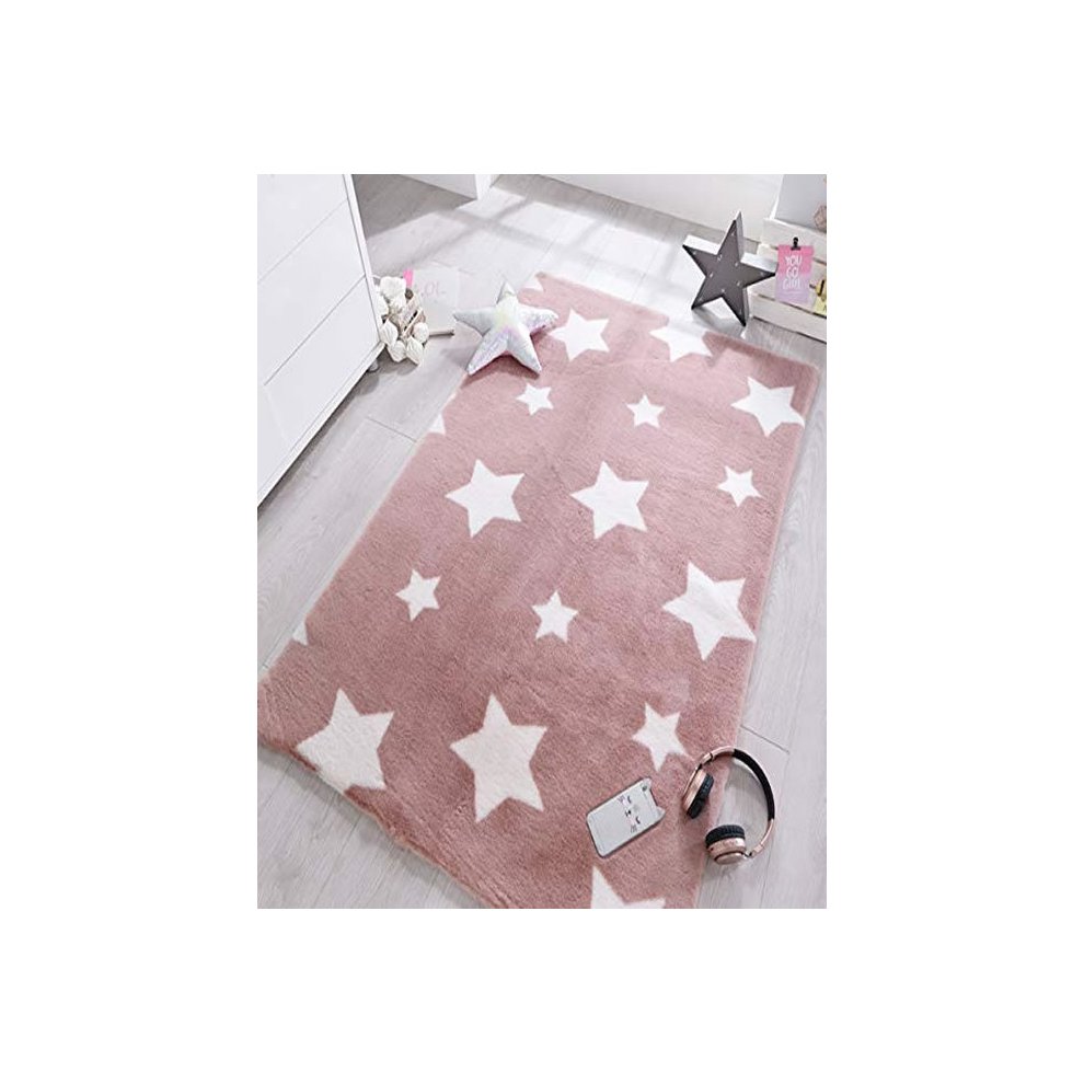 Pick N Mix Twinkle Rugs in Candy Floss Pink thumbnail
