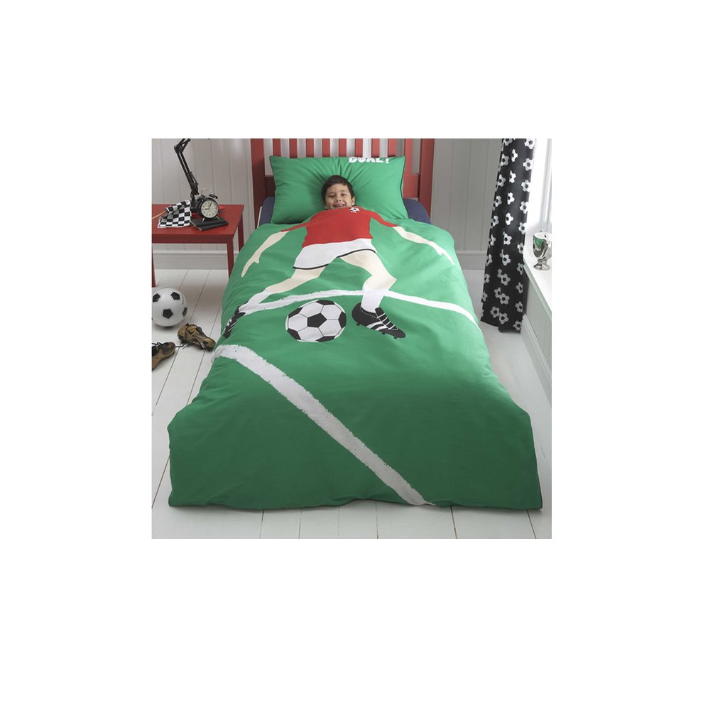 Football Star Toddler Bedding - Red
