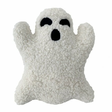 XIBUFE 2026 New Plush Ghost Pillow Halloween Decorative Gift for Living Room  Bedroom  Party  Holiday Decor