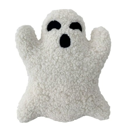 XIBUFE 2026 New Ghost Pillow Halloween  Ghost Pillow - Halloween Ghost Shaped Throw Pillows  Spooky Shaped Throw Pillow for Party Home Halloween Decor