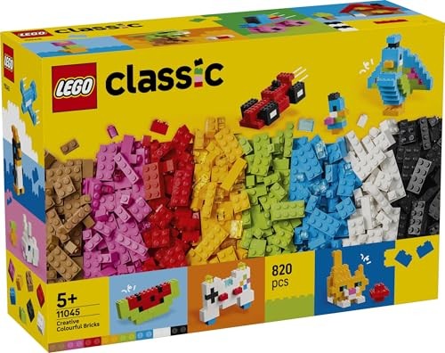 Lego 11045 Classic Colorful Idea Box Toy Birthday Present Blocks Educational Boys Girls Children 5 6 7 8 Years Old Interior Stylish Game thumbnail