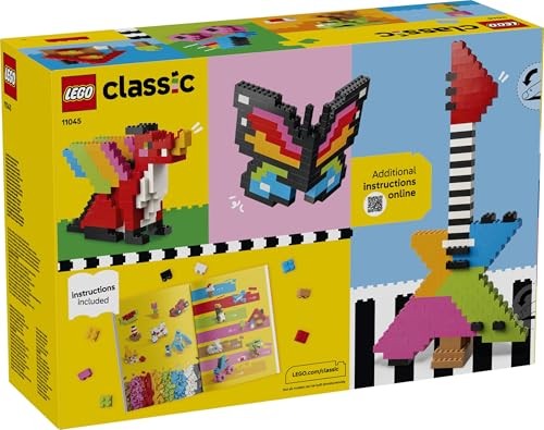 Lego 11045 Classic Colorful Idea Box Toy Birthday Present Blocks Educational Boys Girls Children 5 6 7 8 Years Old Interior Stylish Game thumbnail