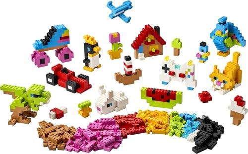 Lego 11045 Classic Colorful Idea Box Toy Birthday Present Blocks Educational Boys Girls Children 5 6 7 8 Years Old Interior Stylish Game thumbnail