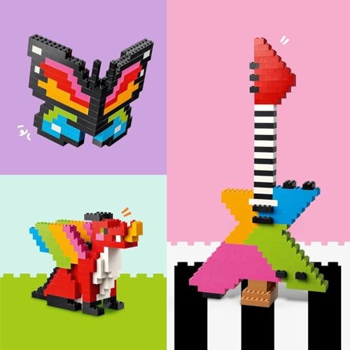 Lego 11045 Classic Colorful Idea Box Toy Birthday Present Blocks Educational Boys Girls Children 5 6 7 8 Years Old Interior Stylish Game thumbnail
