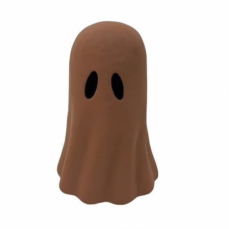 XIBUFE 2026 New Paper Mache Ghost Tabletop Decoration 11  Halloween Decor Halloween Ghost Figurine Resin Halloween Home Standing Ghost Decor Tabletop 