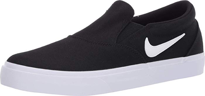 Nike Charge Slip SB Skateboard ' White' Black/Black/White/White Skate Shoes CT3523-001 (Size: US 10) thumbnail