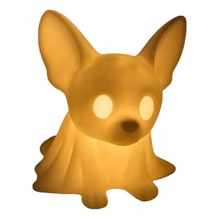 HIBIBUD 2026 New Halloween Corgi Ghost Lamp - Glowing Ghost Dog Figurines Spooky Decor Light Gifts for Dog Lovers Ideal for Home Decor Office Desk & H