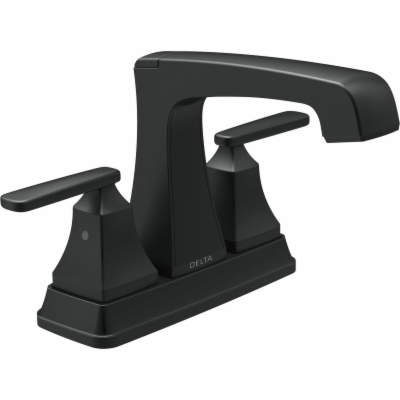 Delta 2564-Tp-Dst Ashlyn 1.5 GPM Centerset Bathroom Faucet - Black