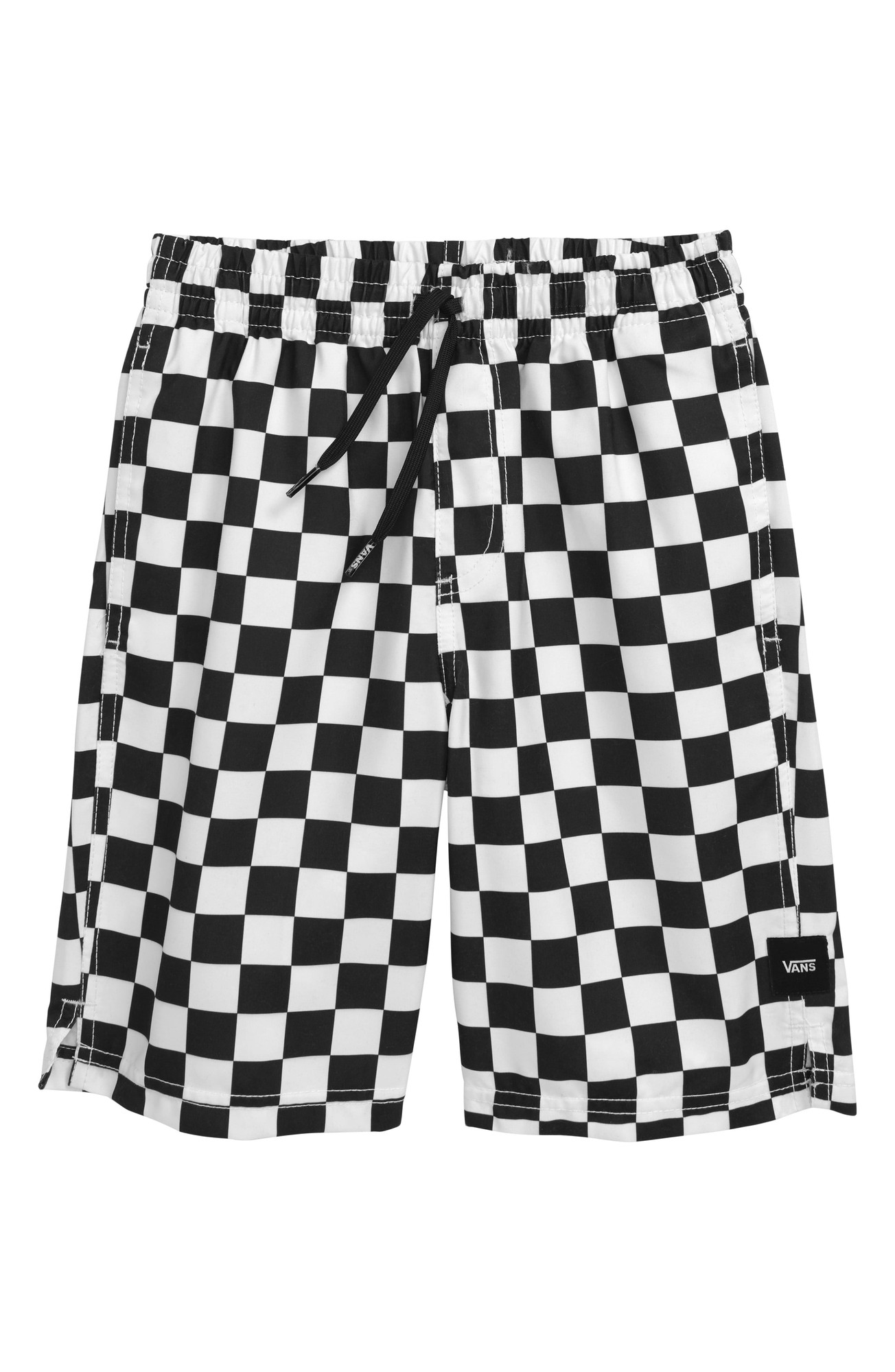Boy's Vans Mixed Hybrid Volley Shorts, Size L (12-14) - Black