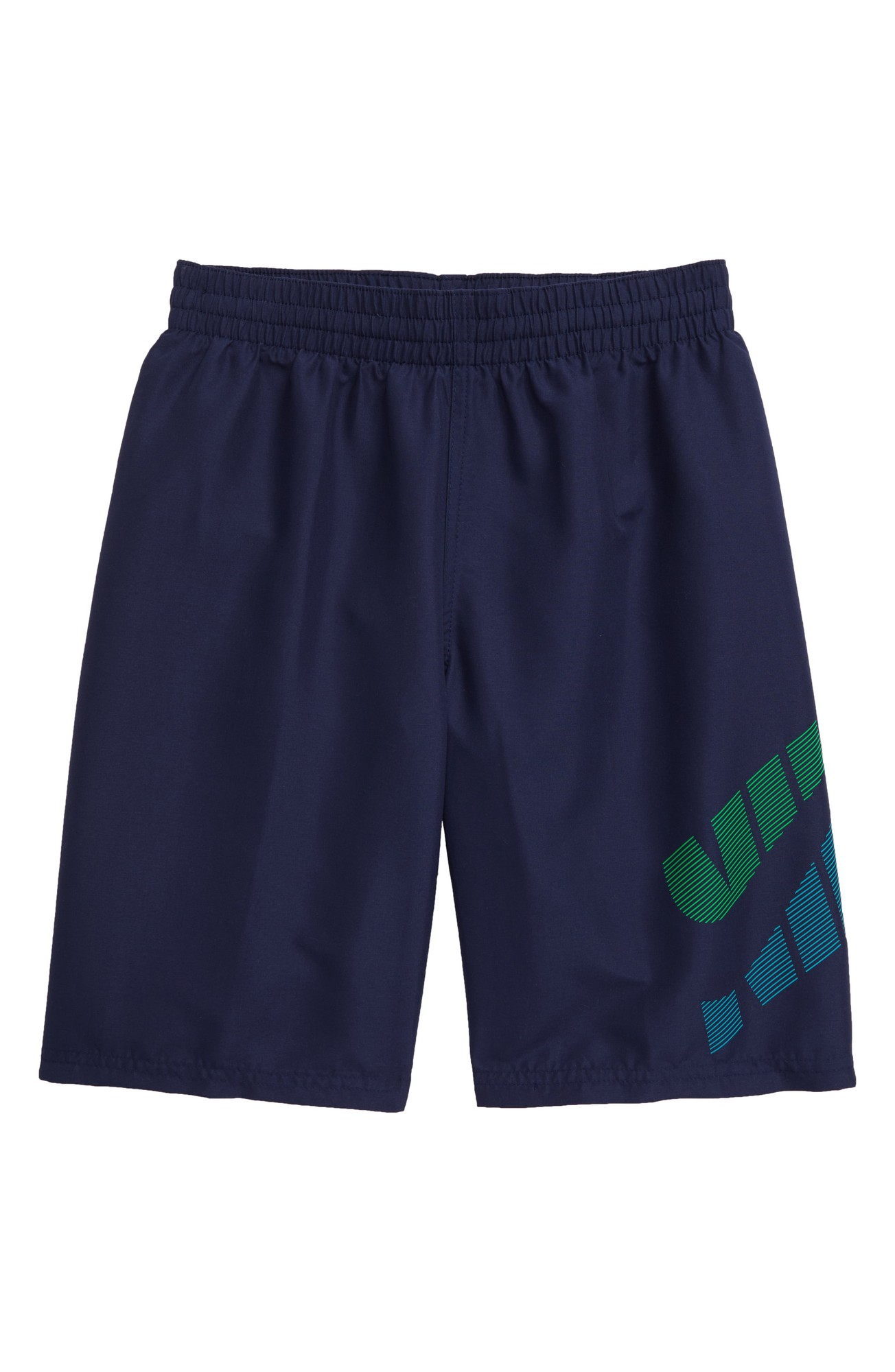 Nike Boys' Tilt Breaker Volley Swim Trunks, Medium, Blue